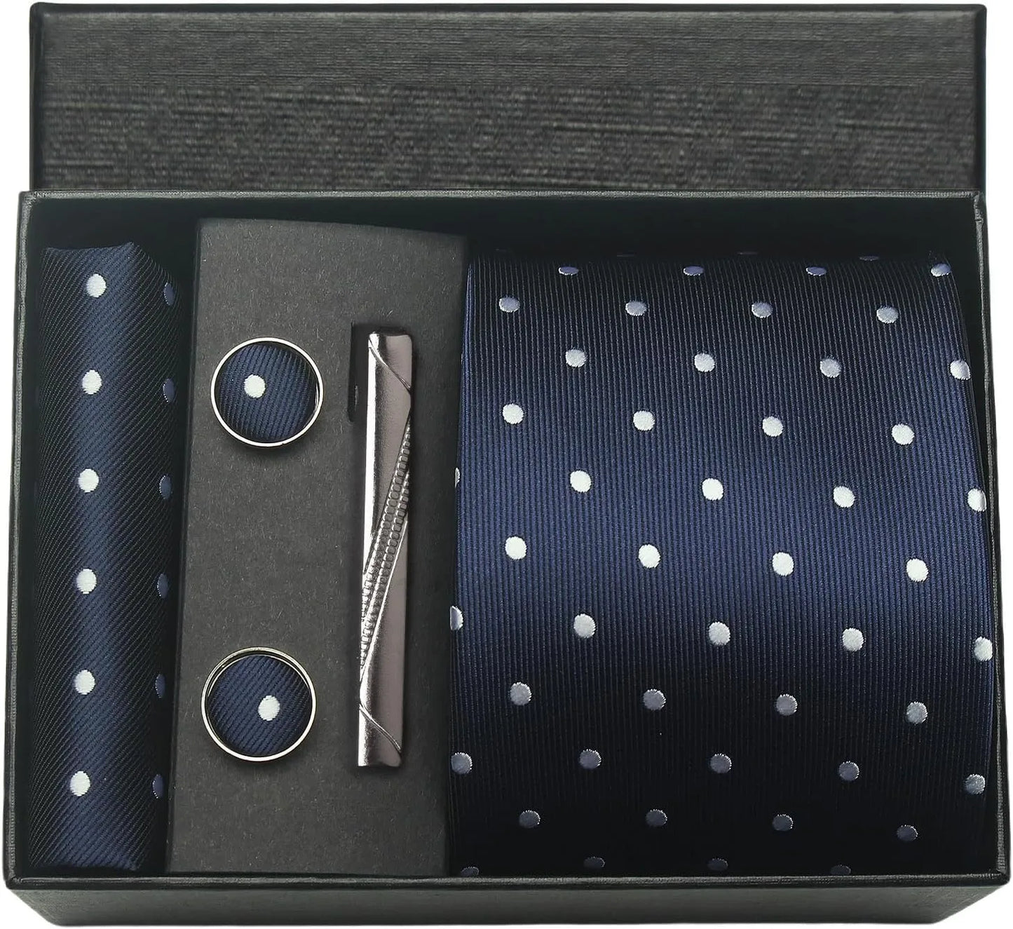 Corbatas clásicas para hombre en caja de regalo, corbata de negocios