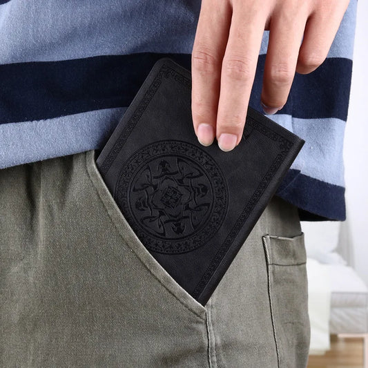 Minicuaderno de bolsillo estilo retro masculino